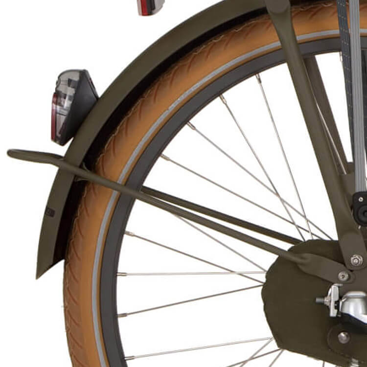 Cortina Spatbordstang achter 24 U4 donker olijf mat