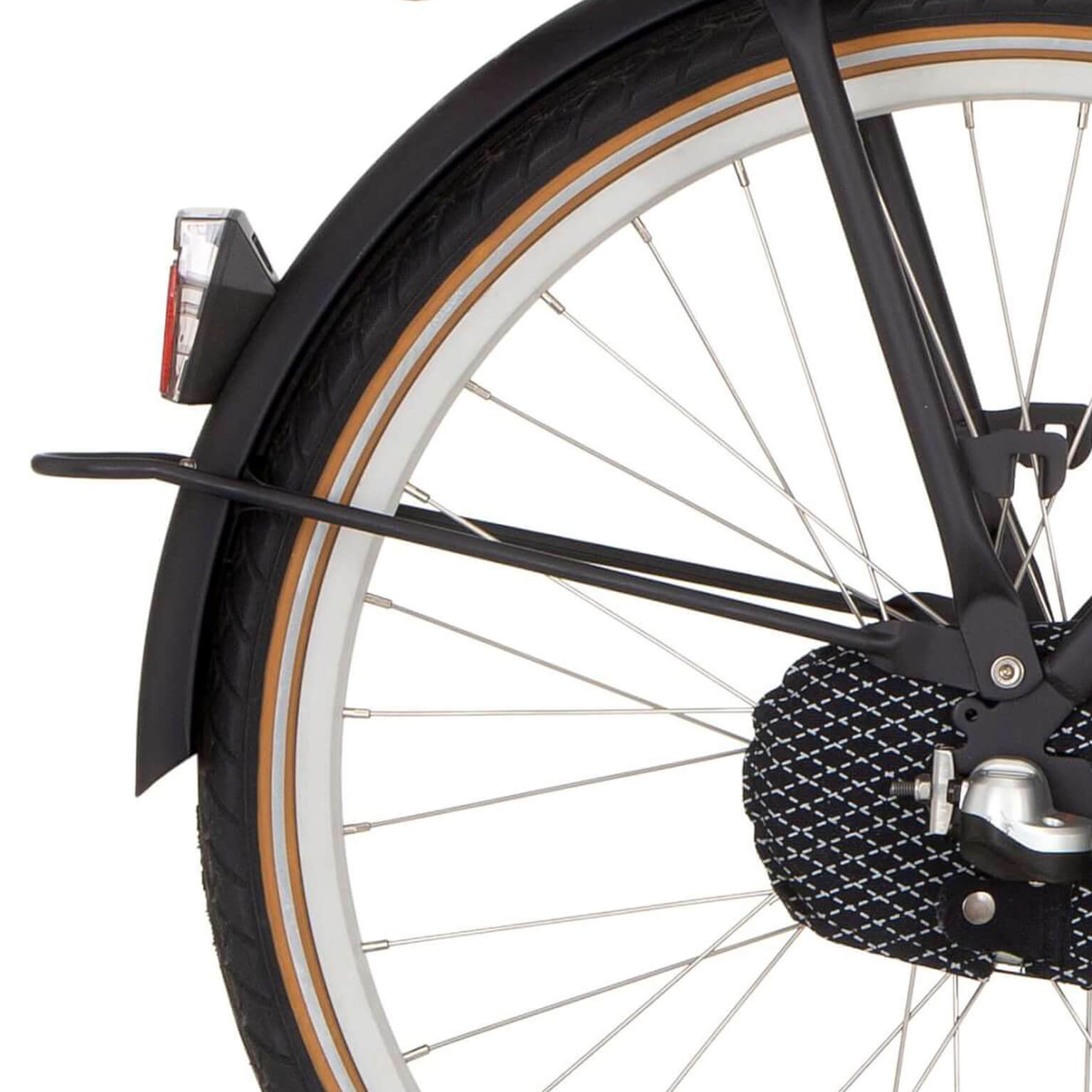 Cortina Spatbordstang achter 24 U4 donkergrijs mat