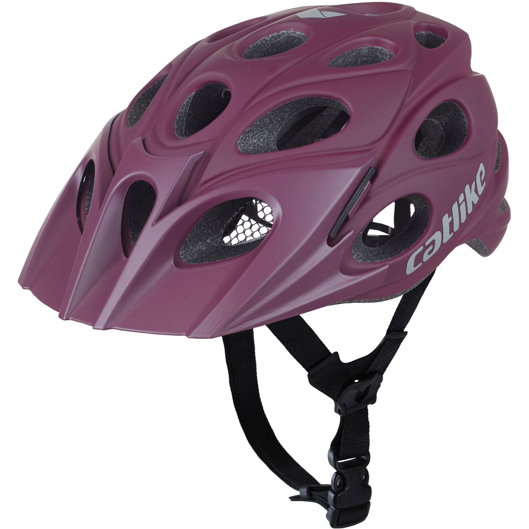 Catlike MTB helm Leaf maat L 58-60cm bordeauxrood