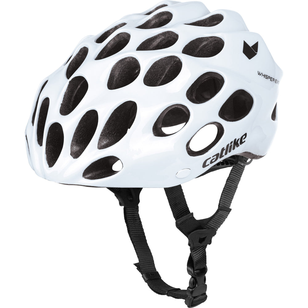 Buzaglo katachtige racehelm whisper evo maat l 58-61cm wit