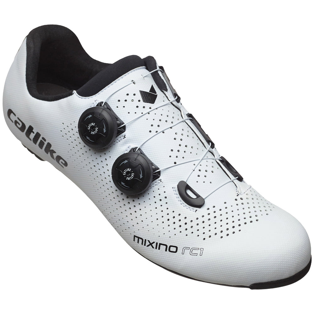 Katachtige raceschoenen Mixino RC1 Carbon maat 44 wit