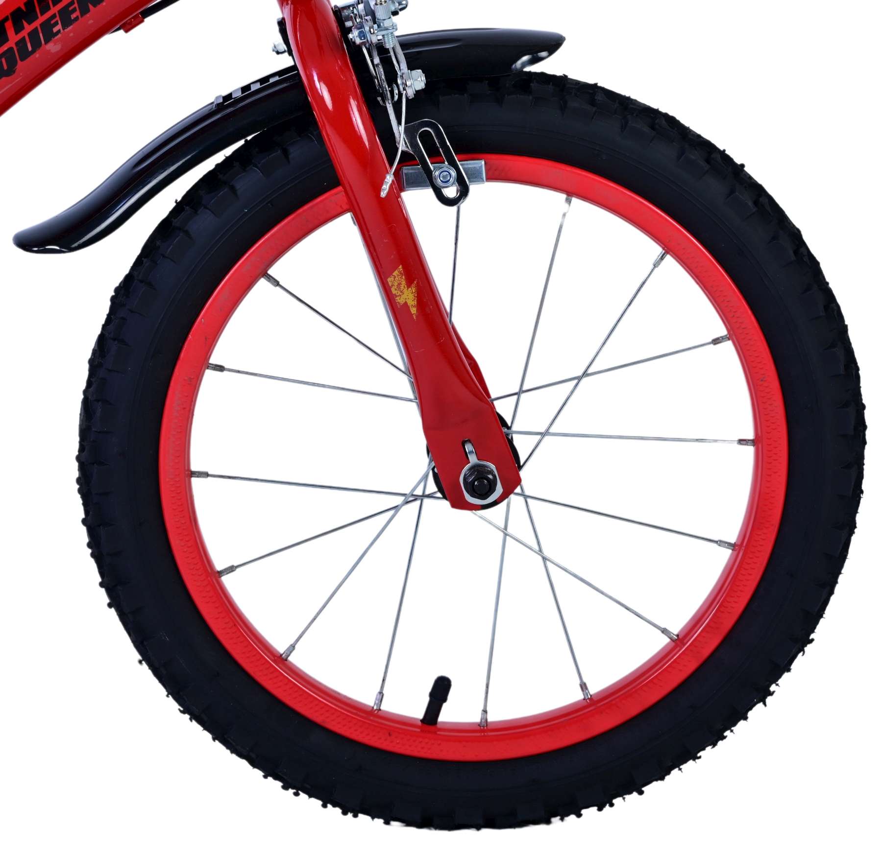 Disney Disney Kinderfiets Jongens 16 inch Rood Twee handremmen