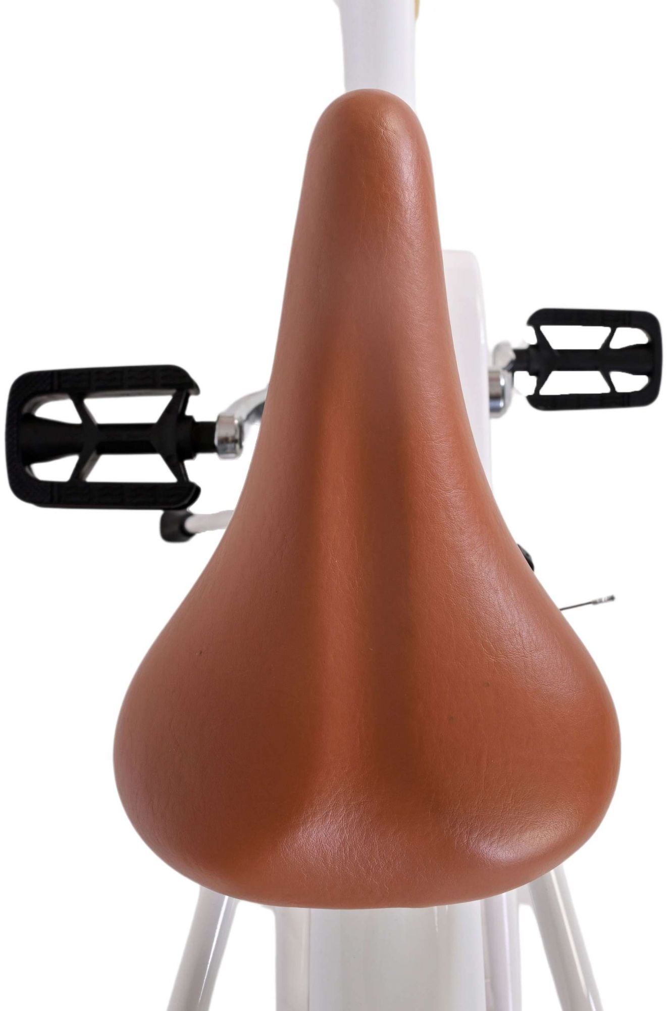 Volare Excellent Kinderfiets - Meisjes - 24 inch - Wit - Twee handremmen