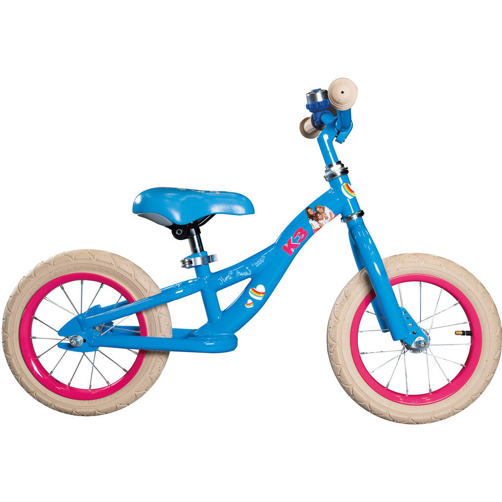 K3 12 draisienne vélo d'entraînement bleu