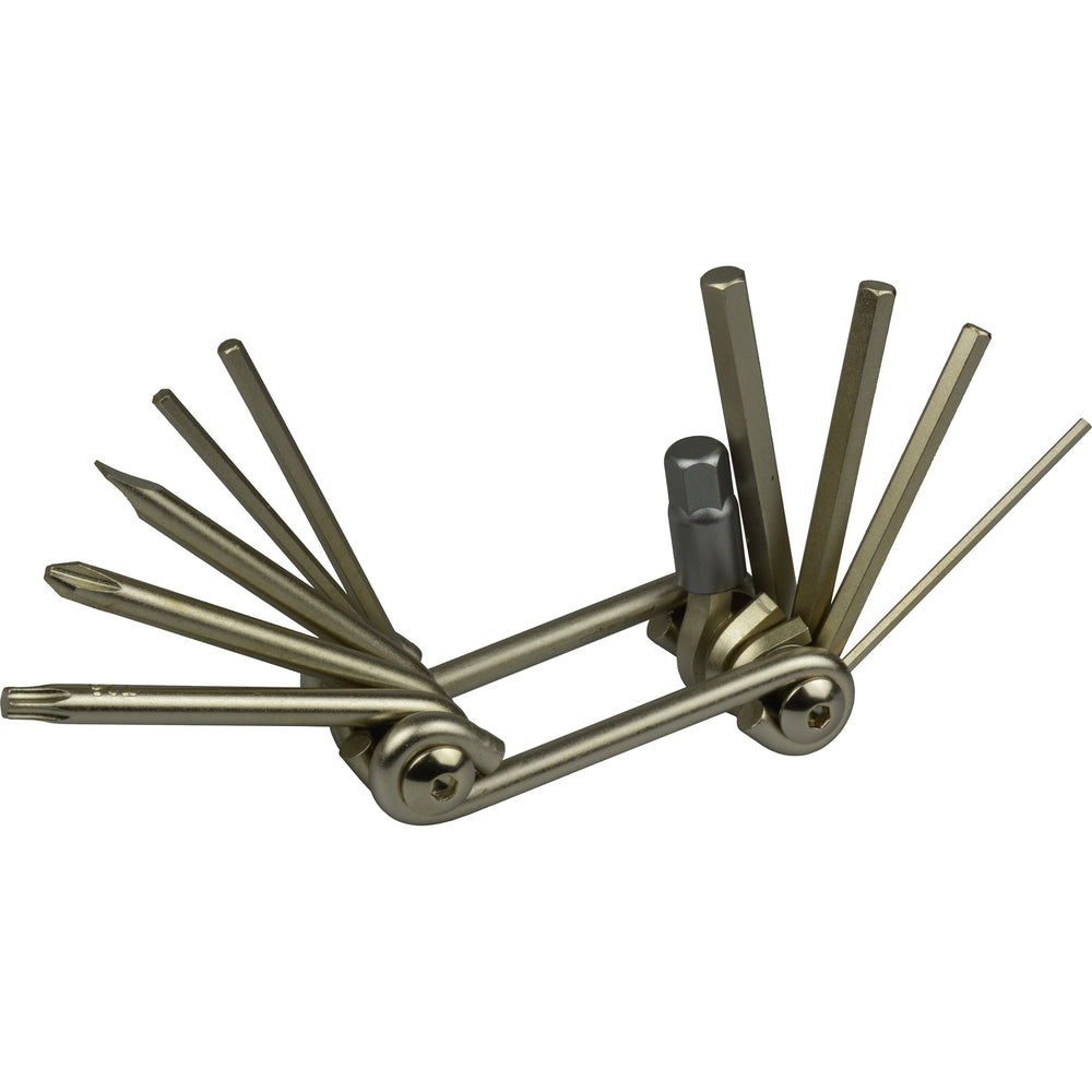 Vwp gereedschapset zakgereedschap sleutelset zakmes-model 10in 1