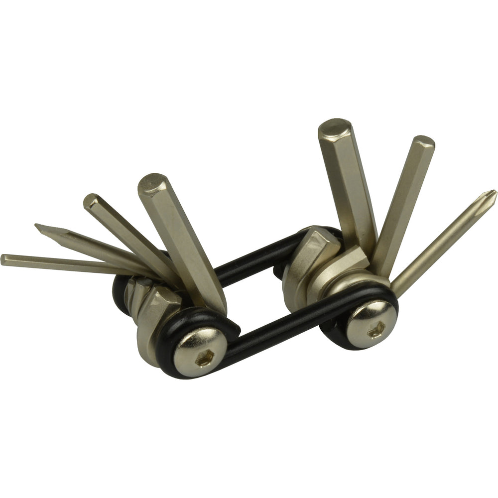Vwp gereedschapset zakgereedschap sleutelset zakmes-model 7 in 1