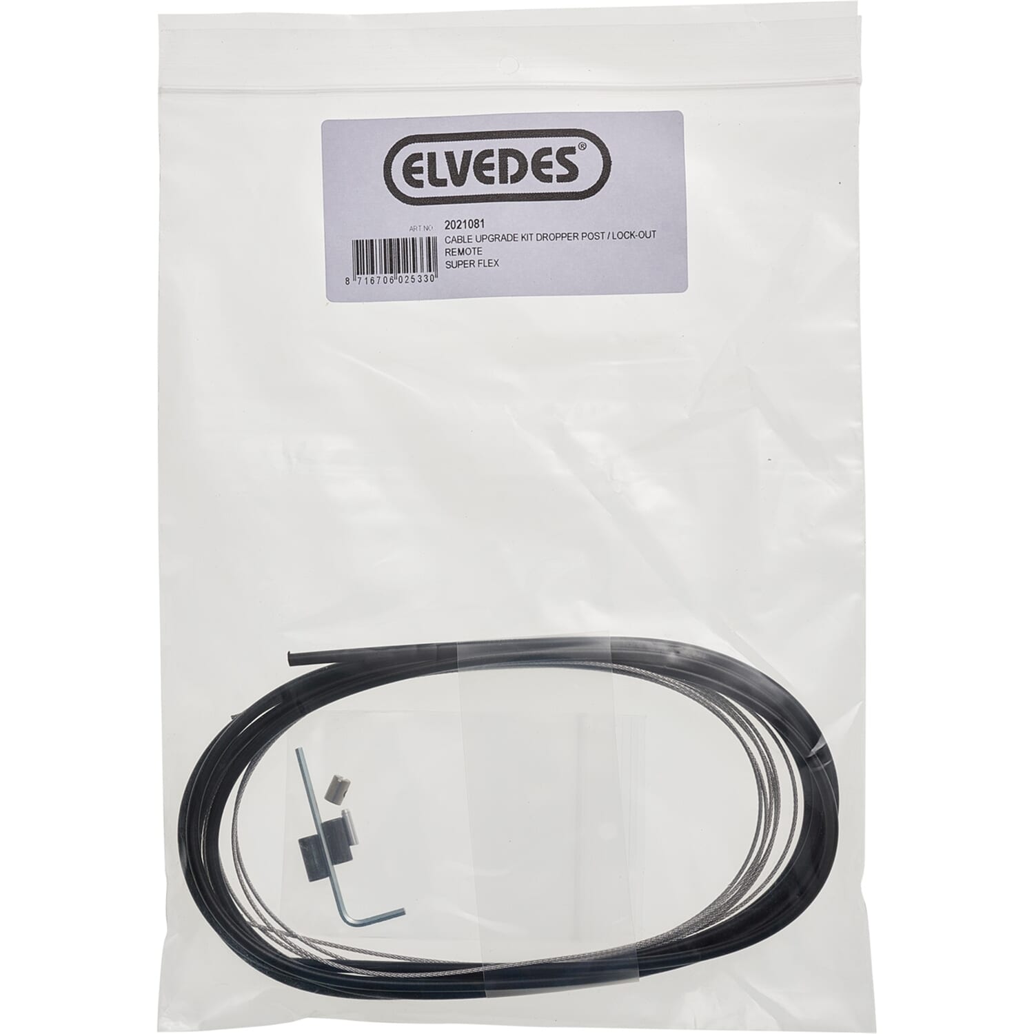 Elvedes kabelkit superflex voor dropperpost en lock-out afstandsbedieningen