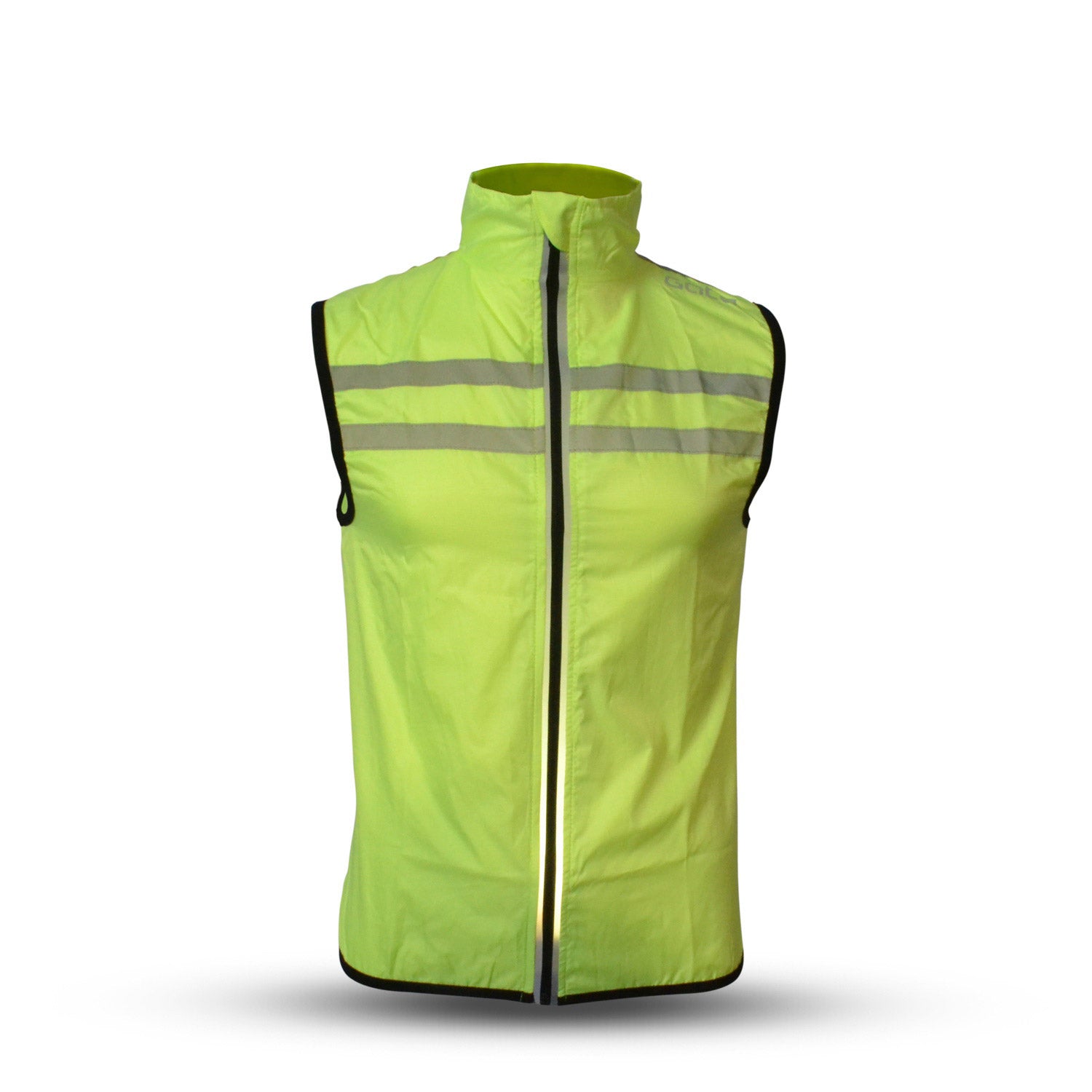 Gato Windbreaker mesh vest neon geel extra small