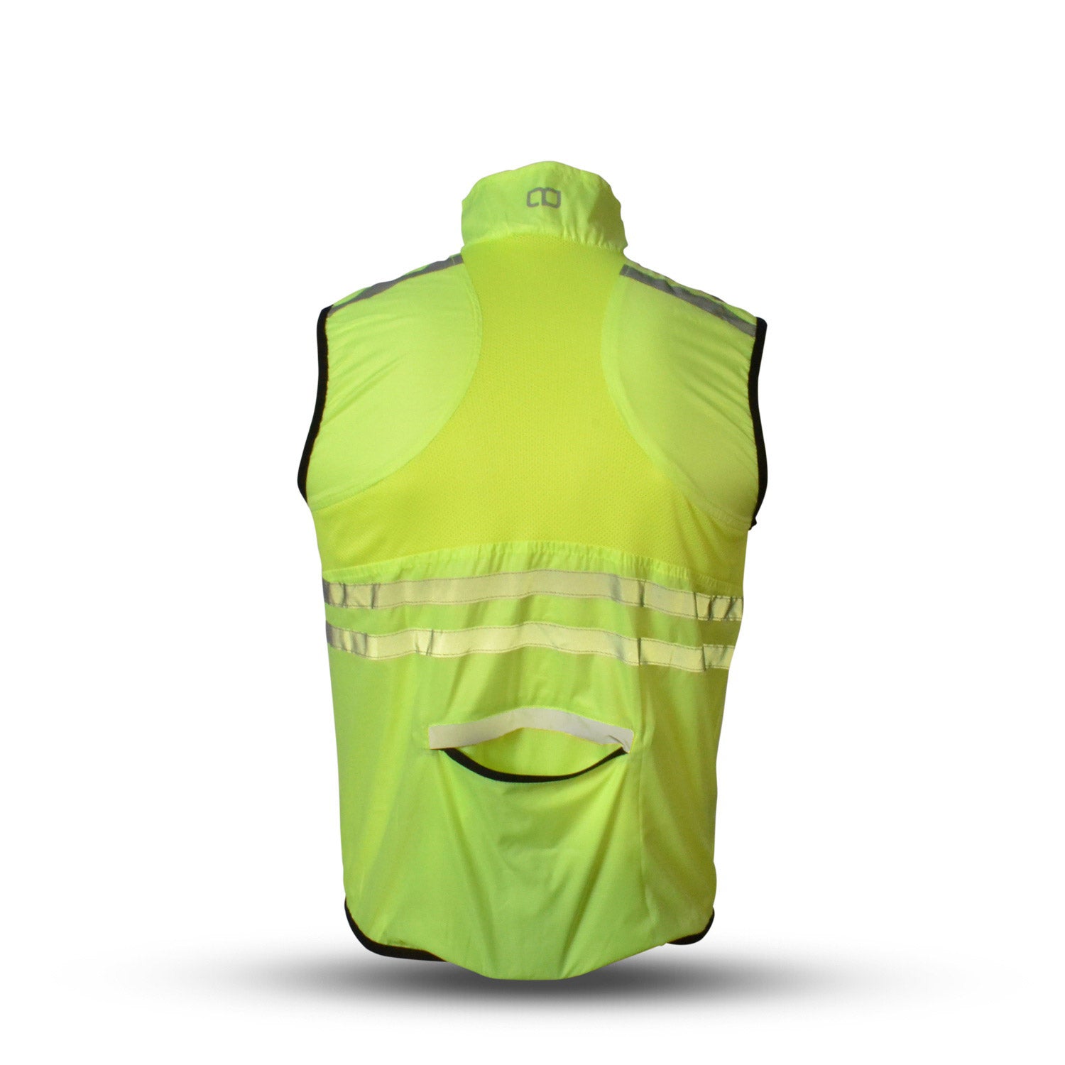 Gato windjack mesh vest neongeel klein