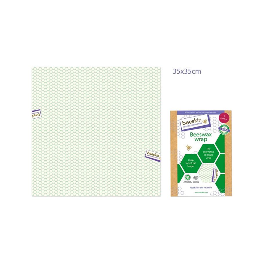 Beeskin Bijenwasdoek Groot 35x35 Standaard print