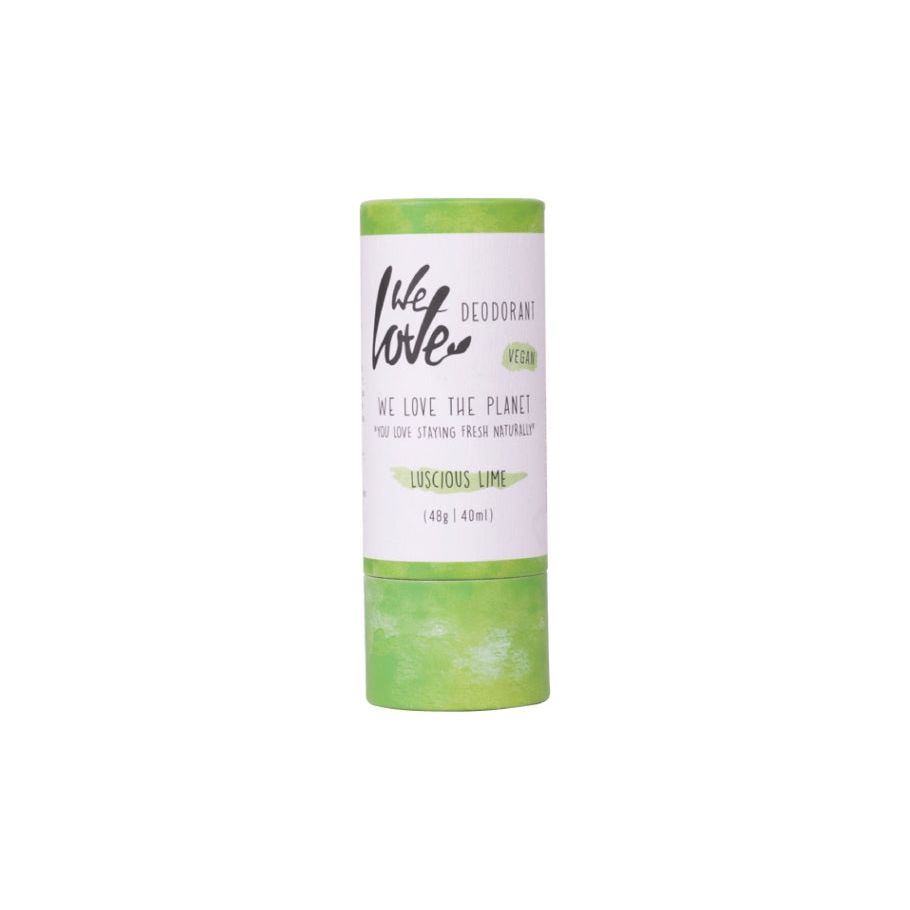 We Love The Planet Deodorant Stick Lucious Lime Vegan