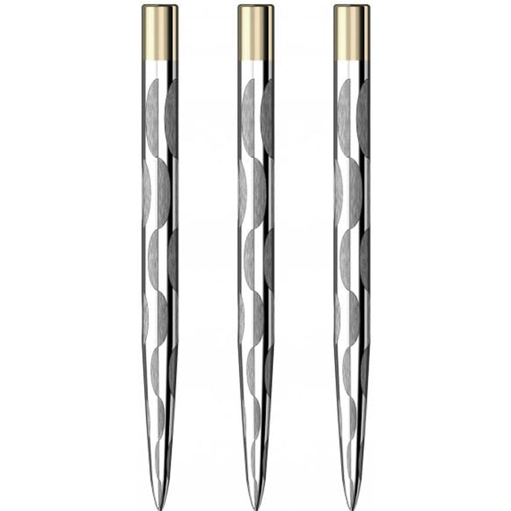 Mission Laser Plus Solid Arc Steel Tip Darts Points Zilver - 32 mm