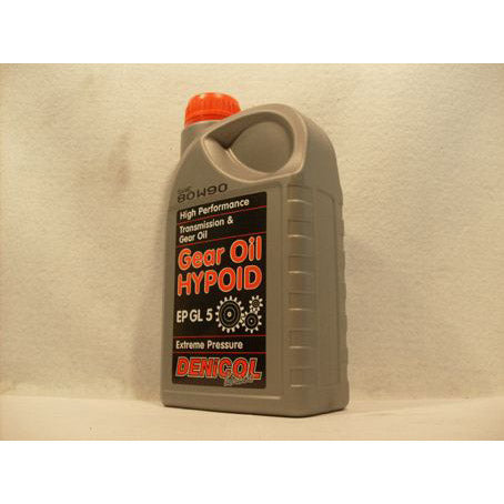 Denicol hypoïde ep 80w90 tandwiel 1-liter gl5