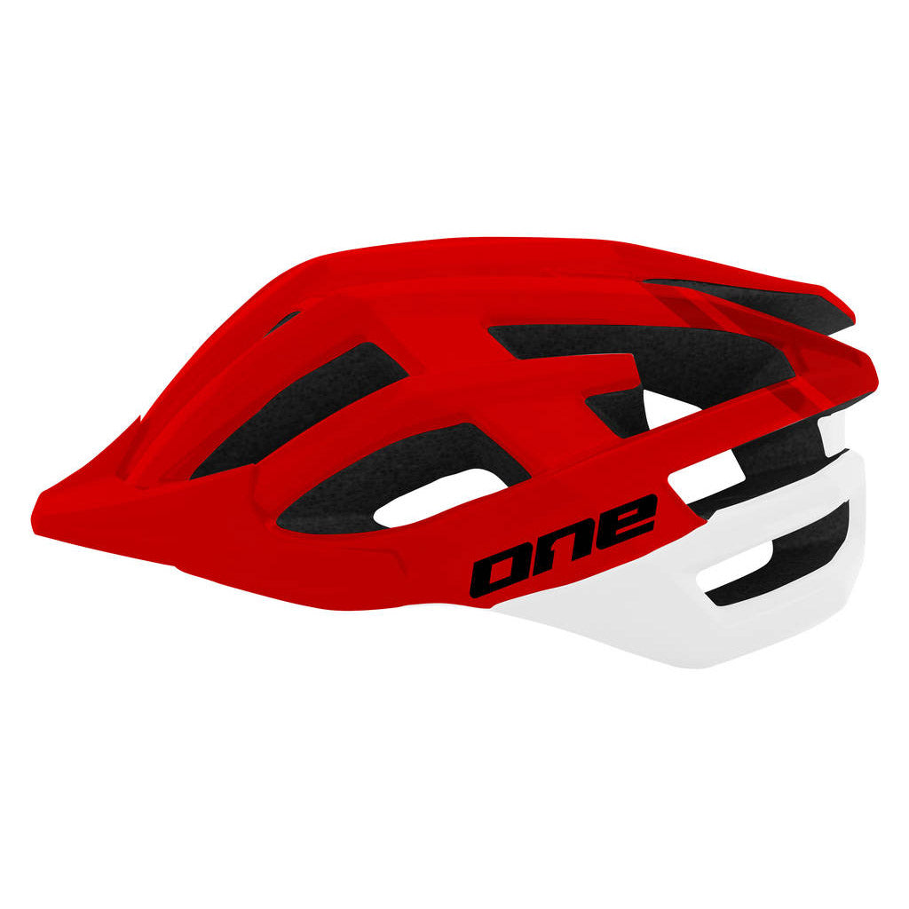 One helm mtb race sm (54-58) rood wit