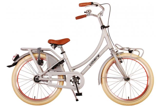 Volare Oma Classic Kinderfiets - Meisjes - 20 inch - Mat Zilver