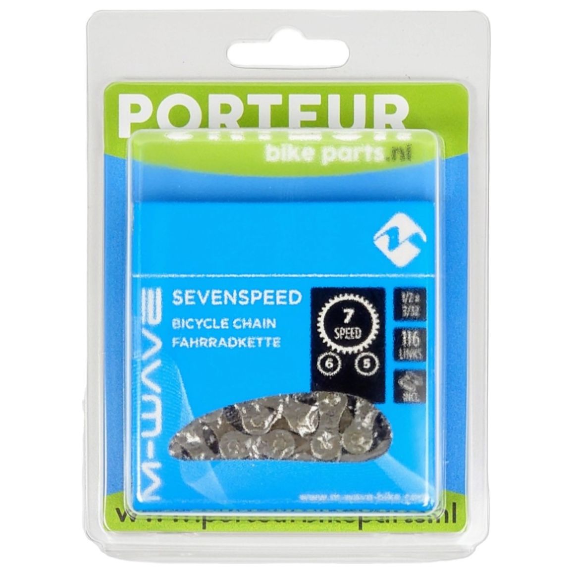 Porteur ketting m-wave 1 2x3 32