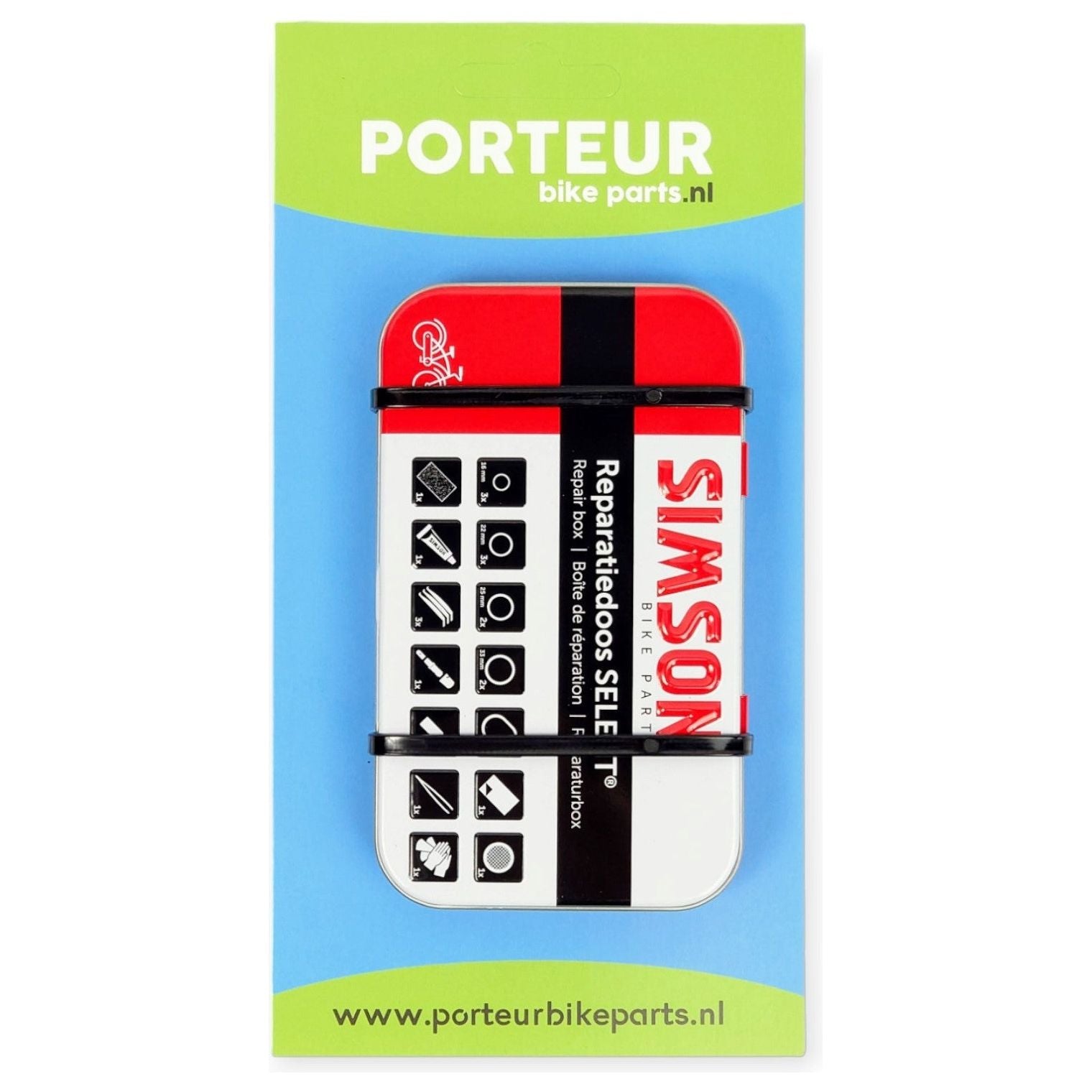Porteur reparatiedoos select