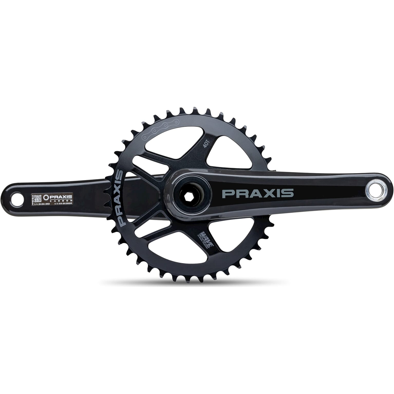 Praxis Crankstel Zayante carbon M30 172,5 42T