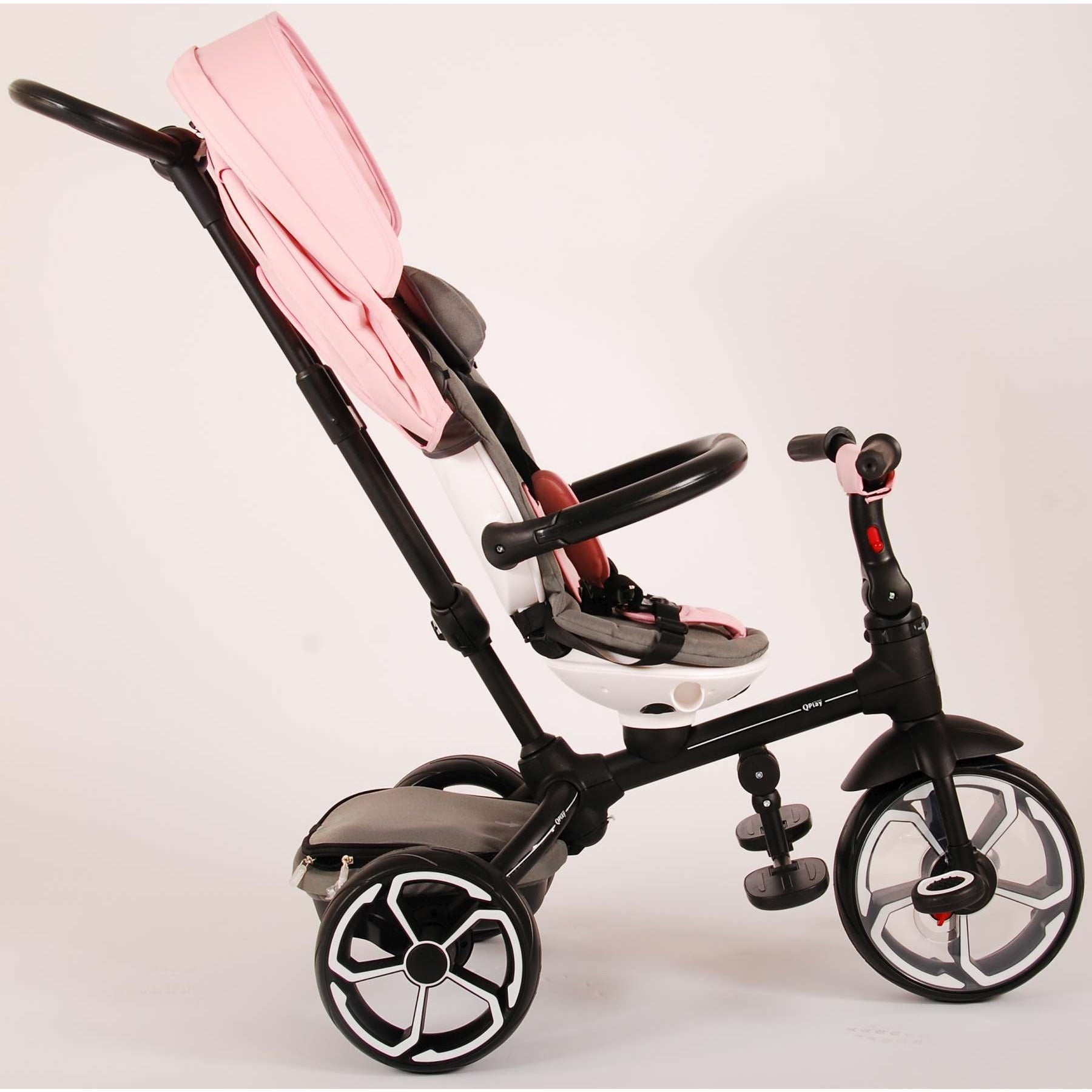 Qplay Tricycle Prime 4 en 1 - Filles - Rose