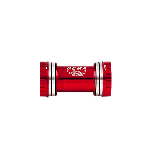 CEMA Beugelas BB30 Interlock Shimano-Keramisch-Rood