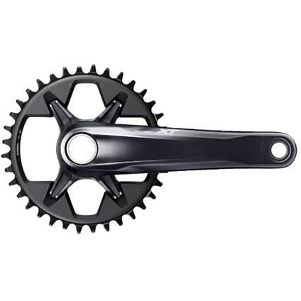 Shimano crankstel Deore XT 175mm 36T zwart