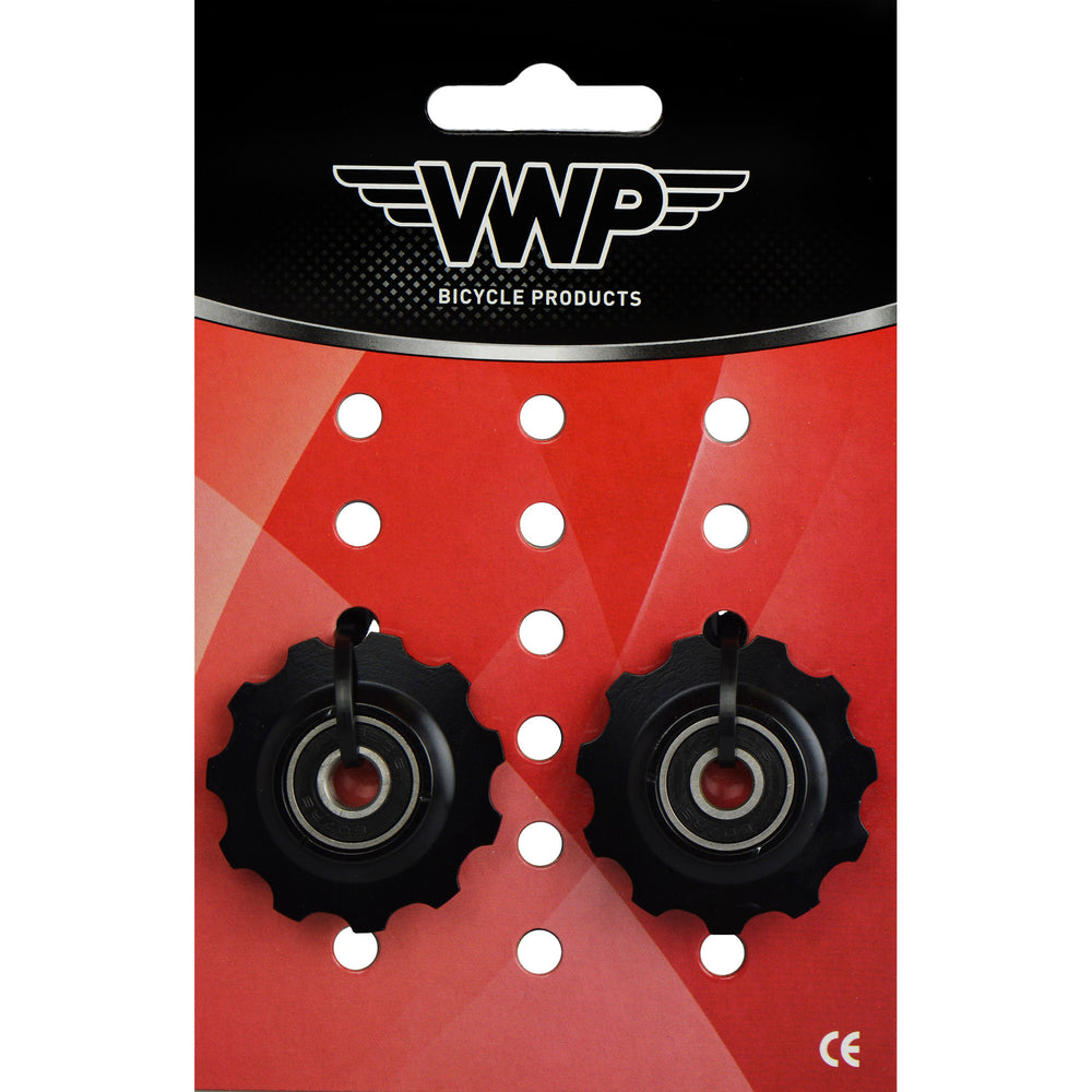 VWP Set derailleurwieltjes 11t. PUL-110 Chromo-lagers