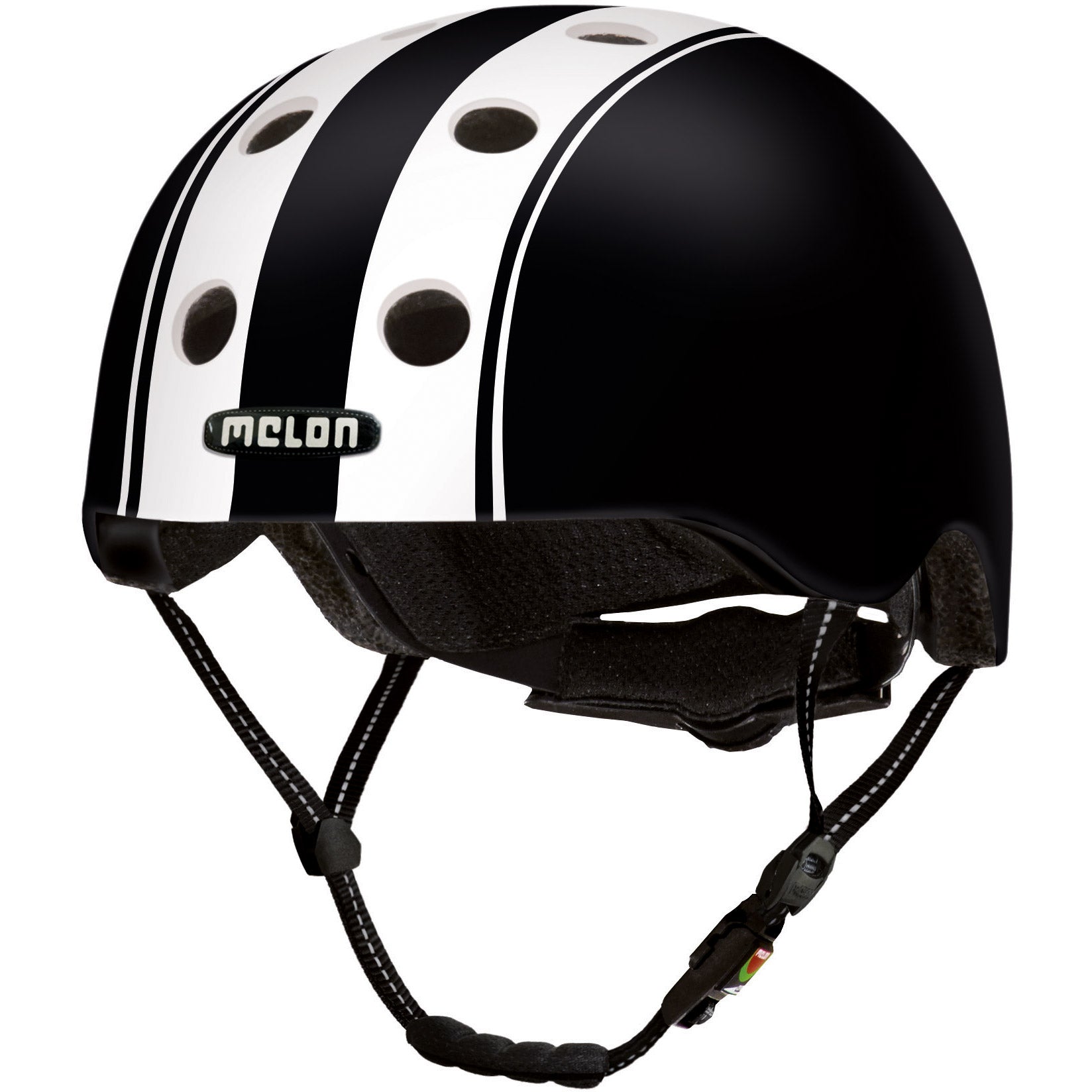 Melon helm Urban Active Double Wit Zwart XXS-S