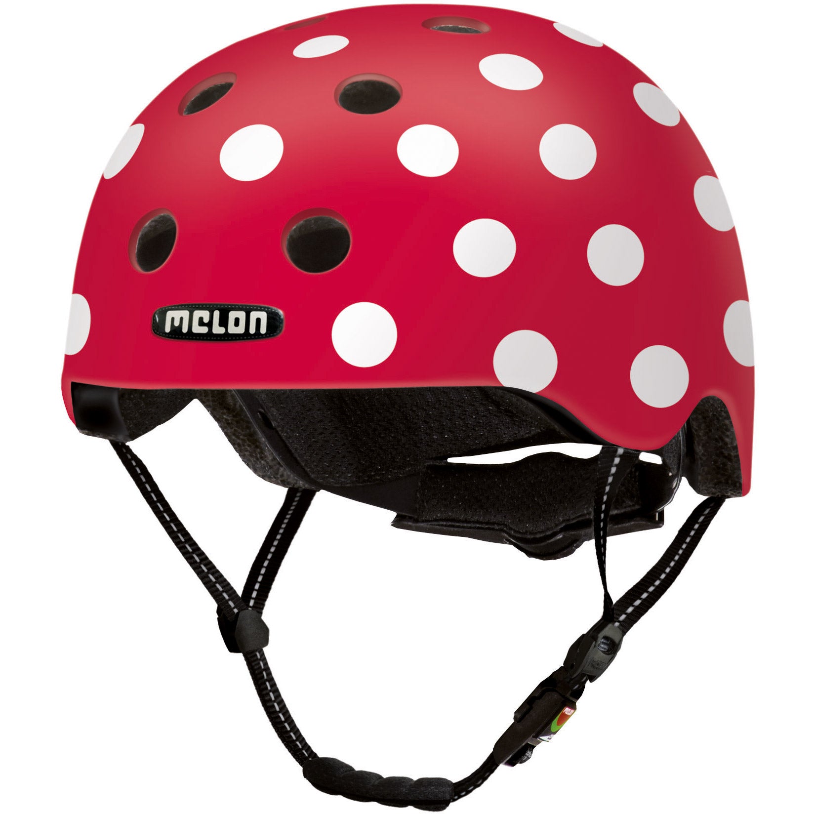 Meloenhelm Urban Active Dotty White XXS-S
