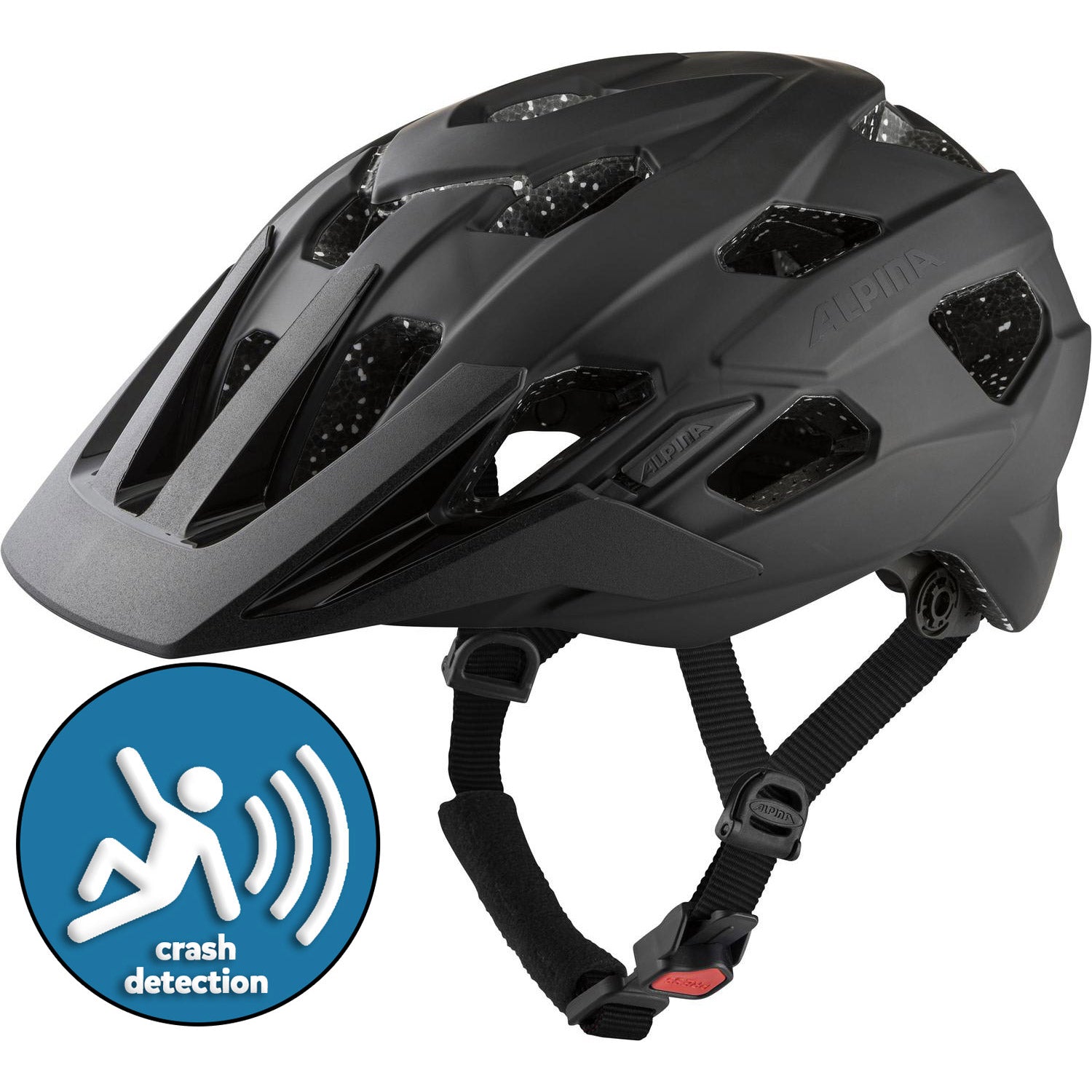Alpina Sports MTB-helm Anzana Tocsen 52-57 mat zwart