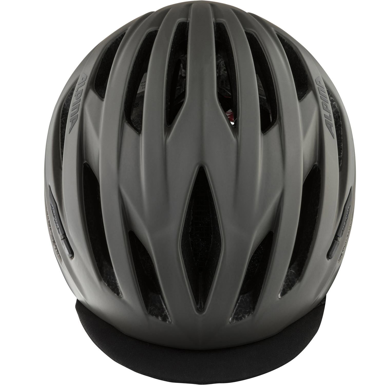 Alpina sports race helm path 51-56 mat grijs