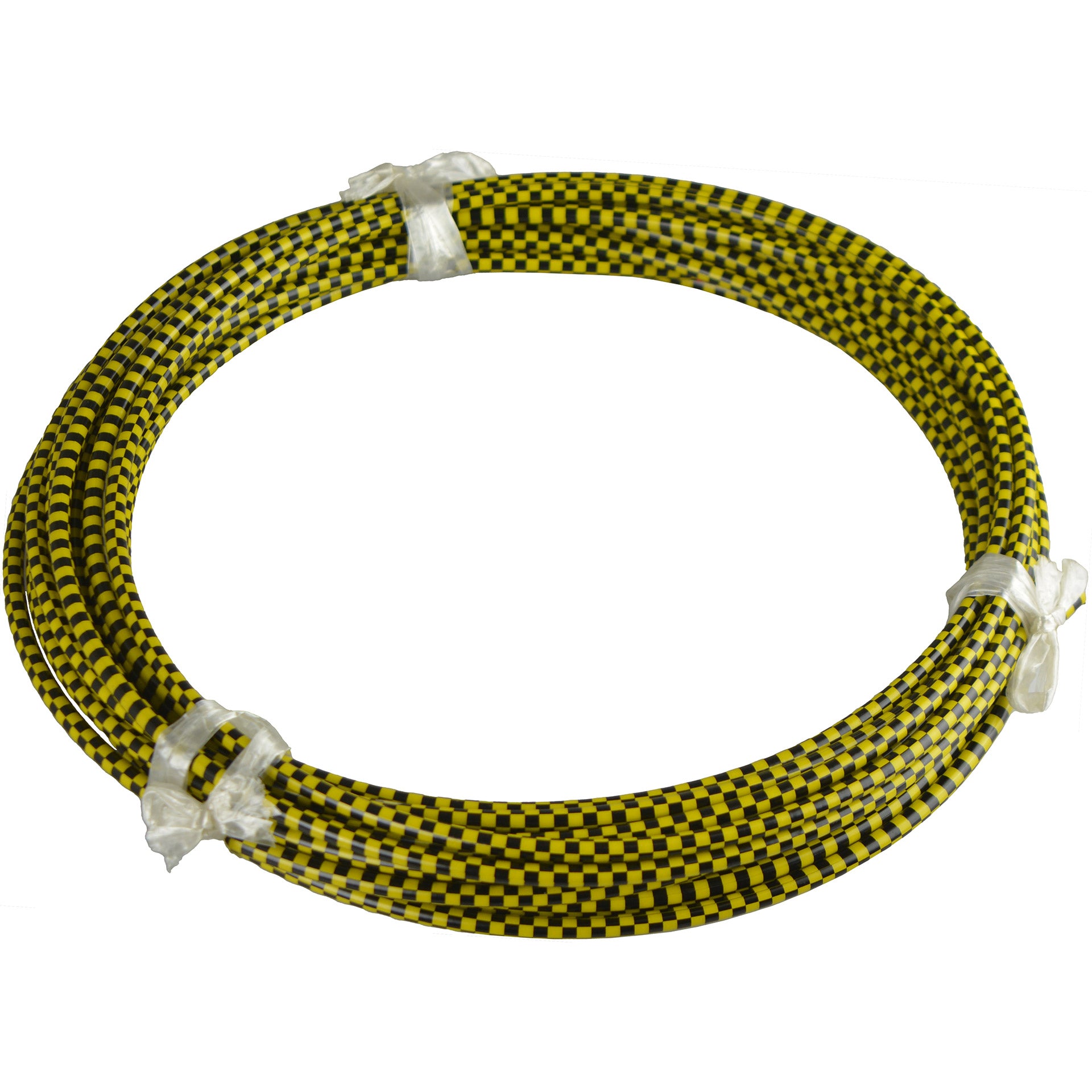 VWP rem-buitenkabel 10m gelamineerd geel