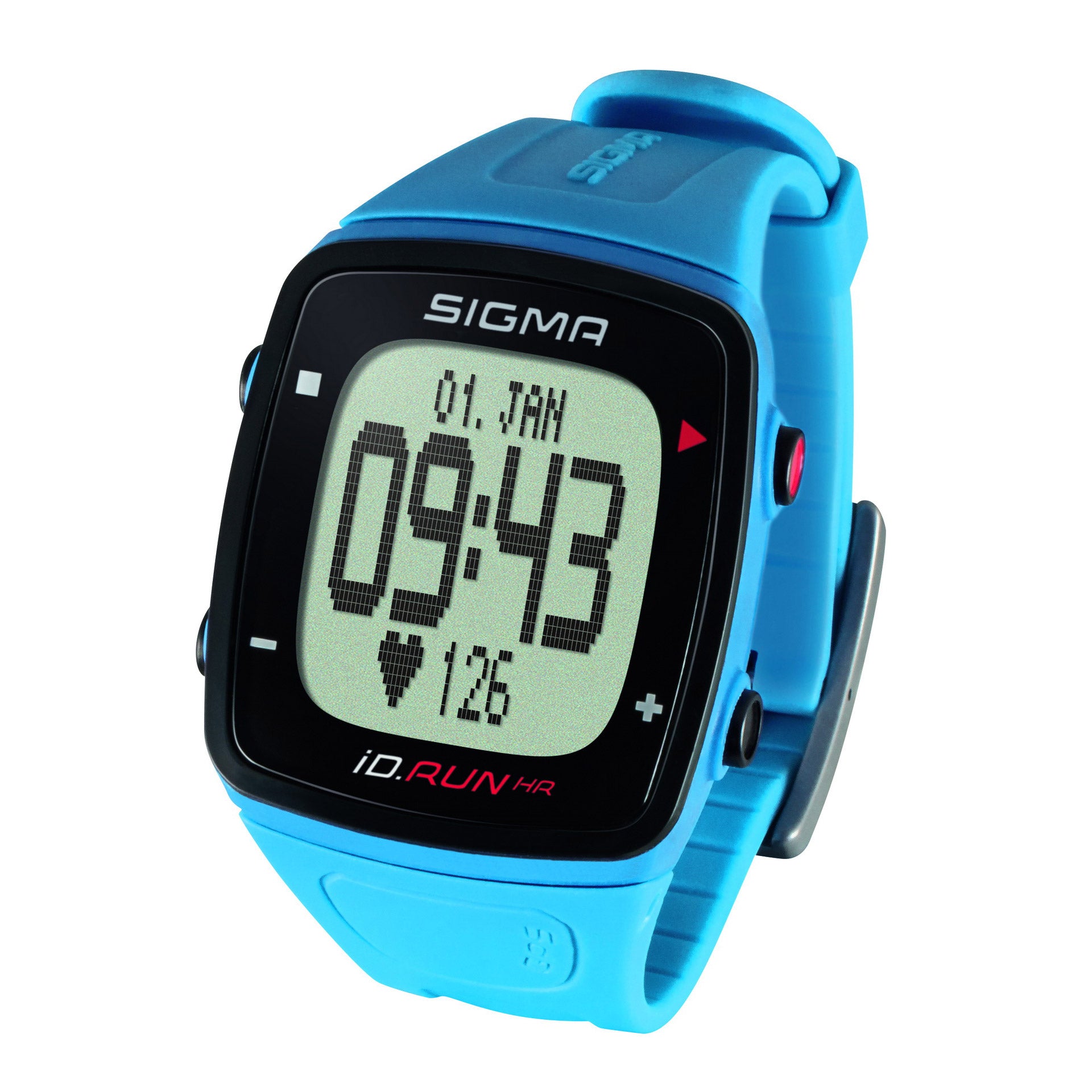 Sigma iD.RUN HR Pacific Blauw Sporthorloge 24910