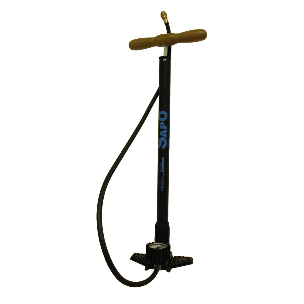 SapO OK Volledige vloerpomp met manometer HV FV AV zwart