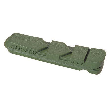 Plaquette de frein de rechange KoolStop p 2 Dura Shimano vert KSDURAC