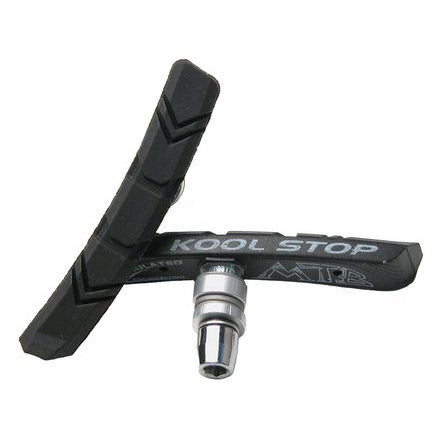 Koolstop remschoenen T1 V-brake MTB zwart (2st)