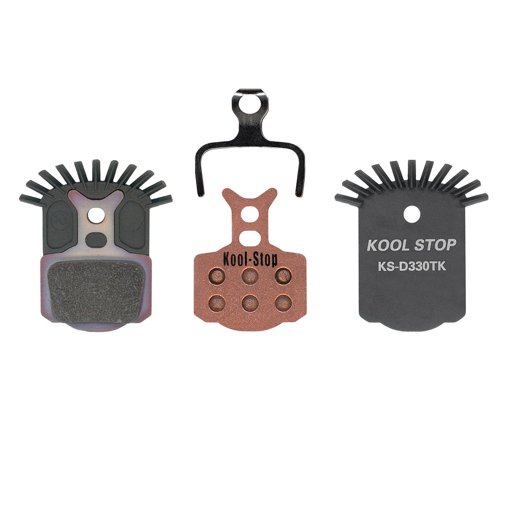 Jeu de plaquettes de frein à disque Koolstop Aero Pro D330TK Formula fritté