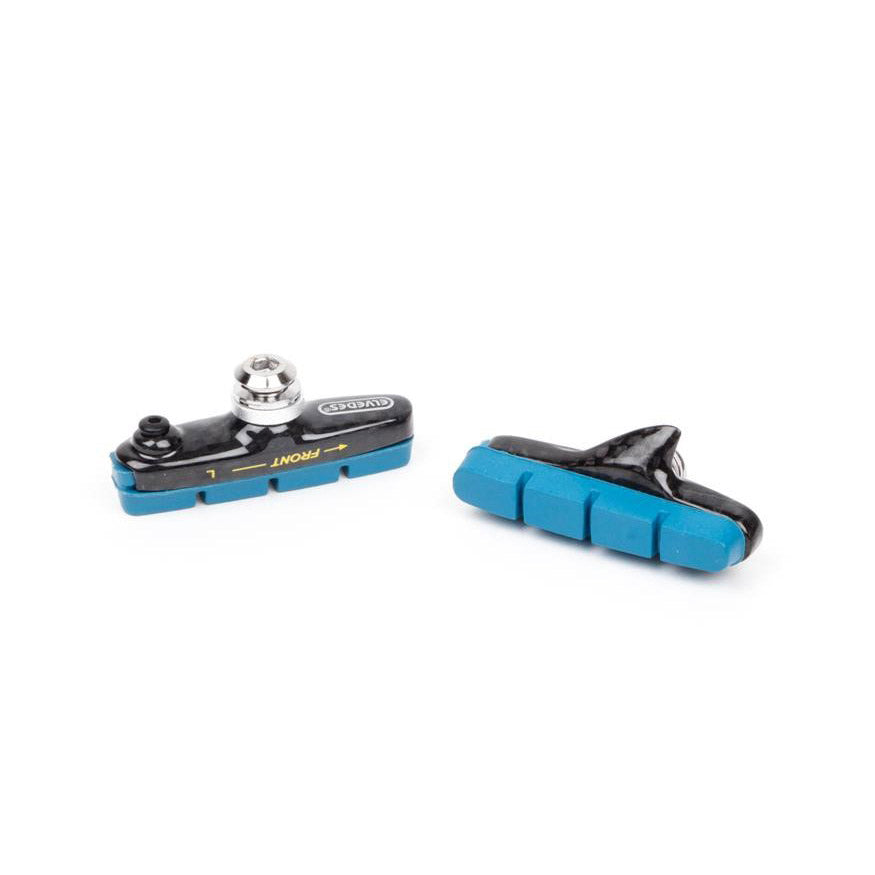 Plaquettes de frein sur jante Elvedes (1 paire) Road55mm carbon shim.6825-CARD