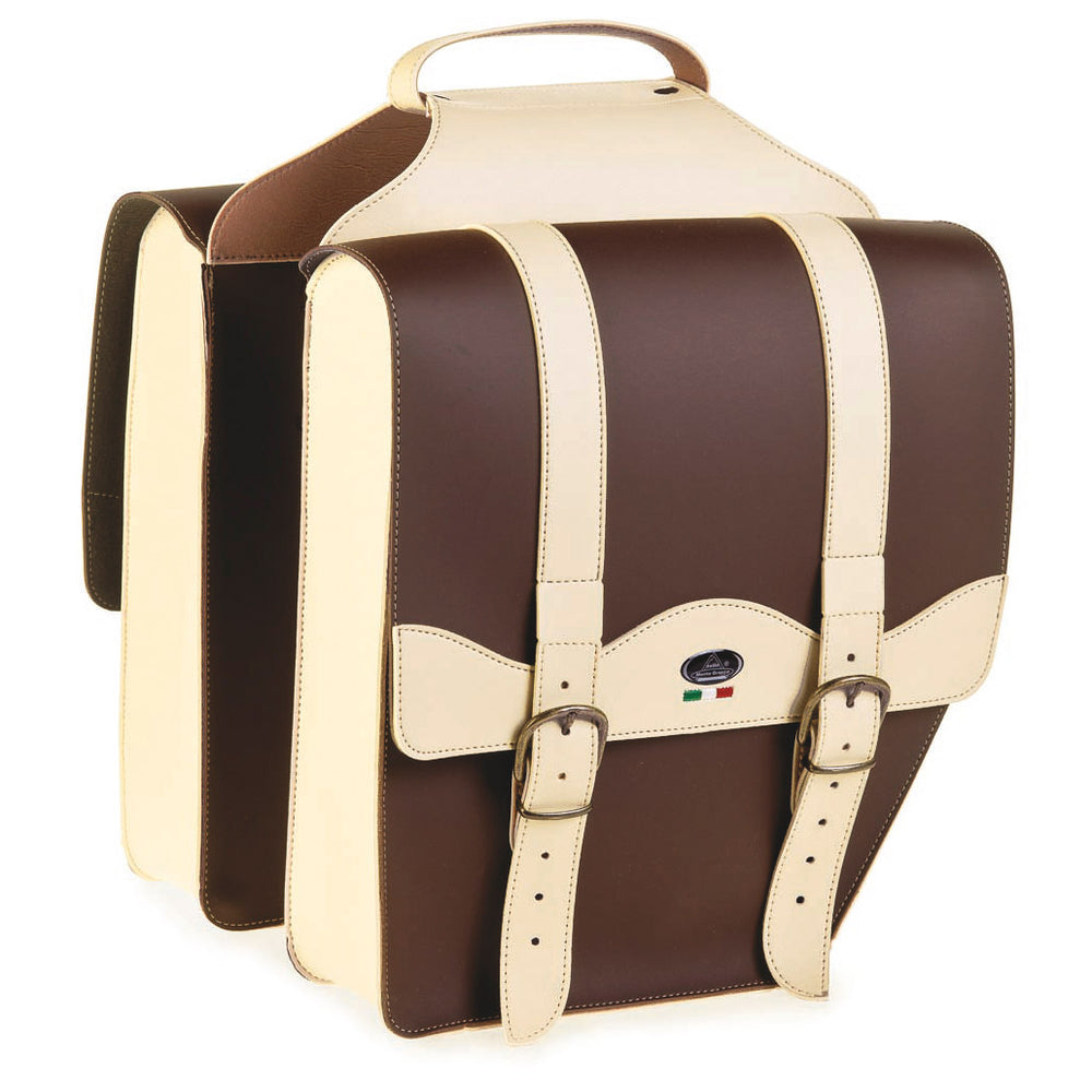 Monte Grappa Double Pannier 17L Cruiser Vintage Cream T.Dimoro