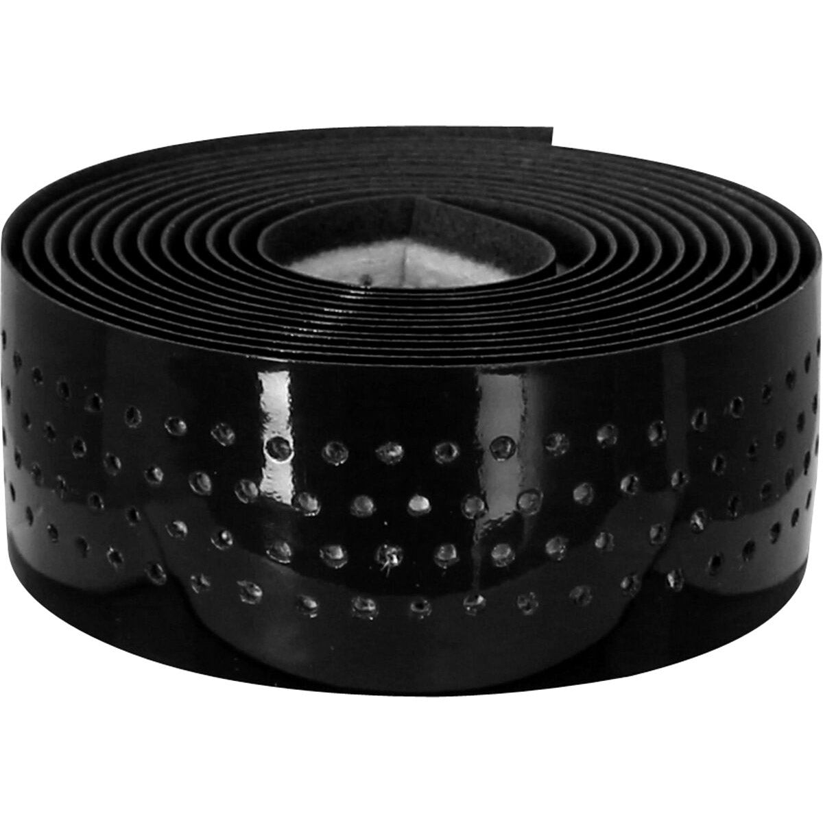 Velox stuurtape Gloss Soft 2,5mm geperforeerd zwart (2st)