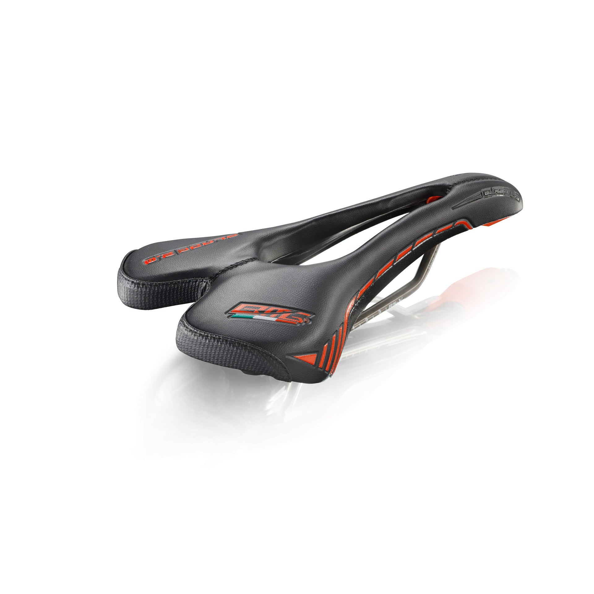 Selle monte grappa monte grappa zadel bmg blade 2.0 zwart rood