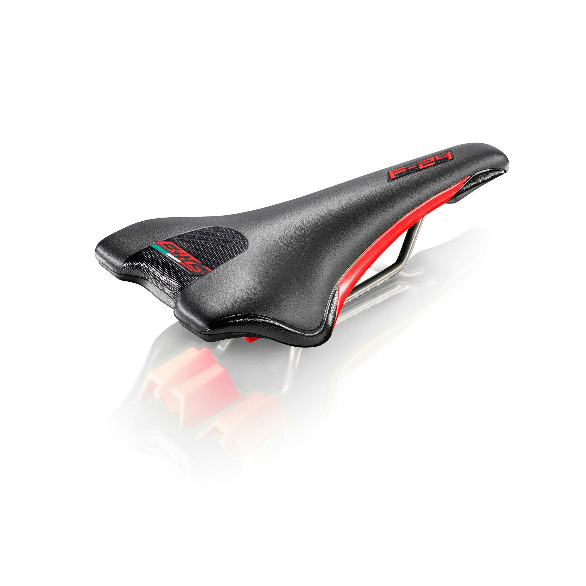 Selle Monte Grappa BMG F24 noir rouge