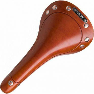 Zadel Selle Italia V1 Vintage Storica leder honingbruin AM