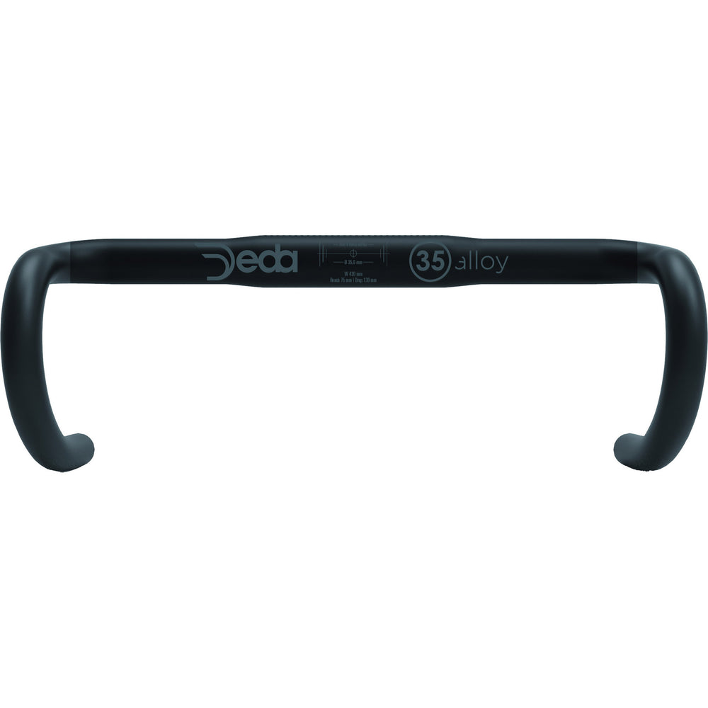 Deda stuur m35 rhm 44cm aluminium zwart
