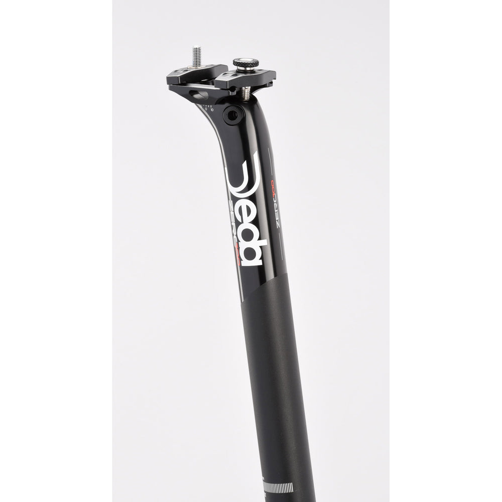 DEDA Tige de Selle Zero100 Noir 31.6x350mm Alu 12mm SB