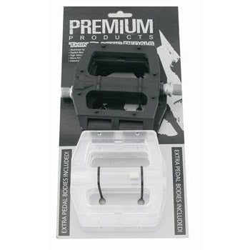 Pédales Haro Premium 75770 Plastique fin + corps supplémentaire clair