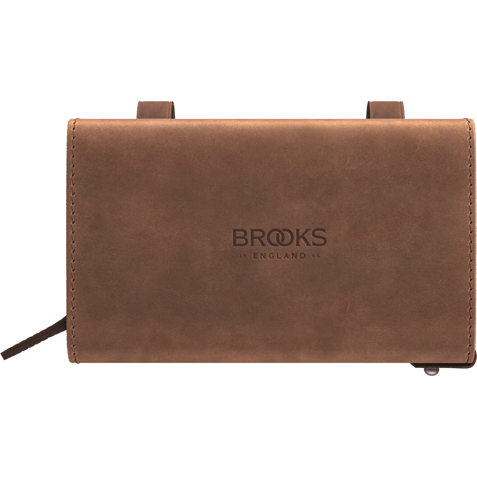 Brooks Zadeltas D-vormig verouderd bruin