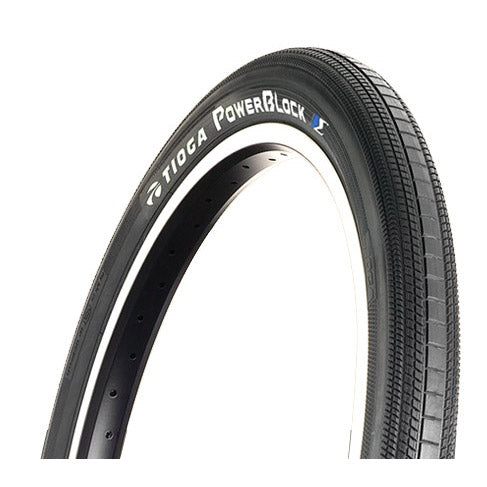 Buitenband tioga 20-1.95 49-406 bmx zwart powerblock s-spec sigma