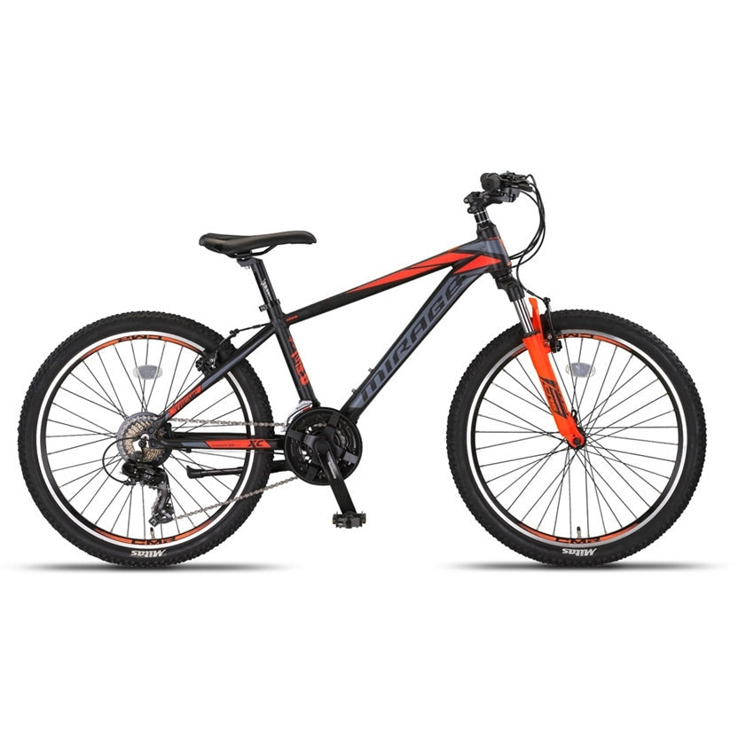 Umit Umit 24 inch MTB Black -Orange *** IN PRIJS VERLAAGD ***