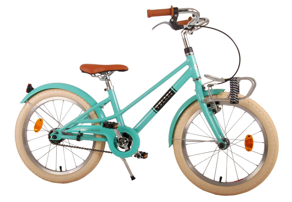 Volare Melody Kinderfiets - Meisjes - 18 inch - Turkoois - Prime Collection