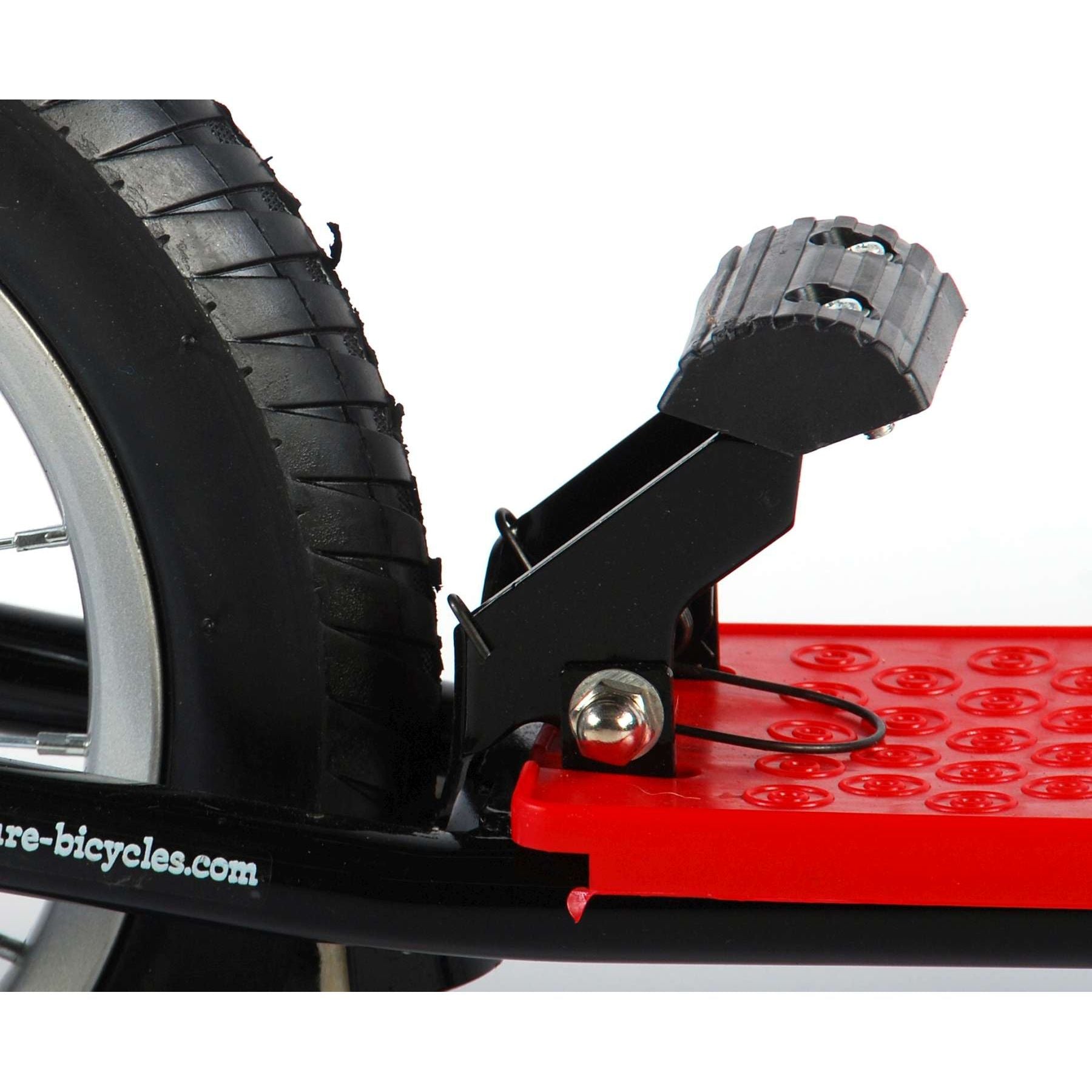 Volare Step - Garçons et Filles - 12 pouces - Noir Rouge